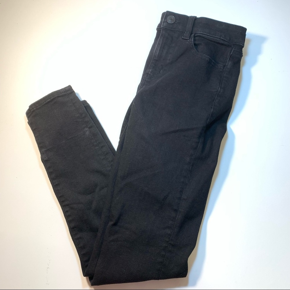 American Eagle Black Skinny Jeans Size 6